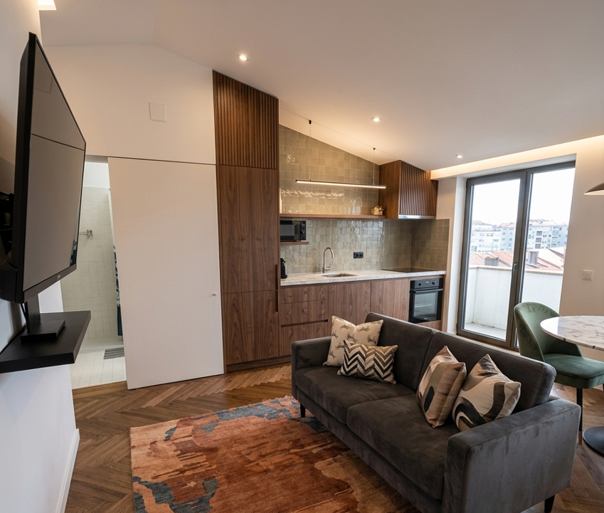 Apartamento original antes da valorização